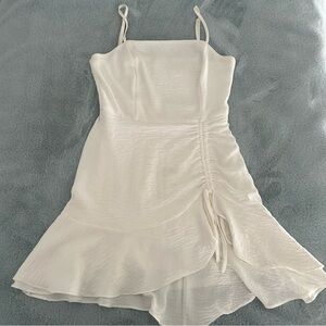 She + Sky Ruched Mini Dress